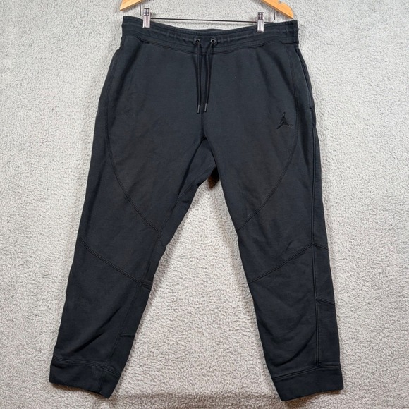 Jordan Other - Nike Air Jordan Men's 2XL Dri-Fit Sport Statement Fleece Joggers Pants Black